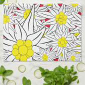 Bold Edelweiss Pattern Kitchen Towel Theedoek (Gevouwen)