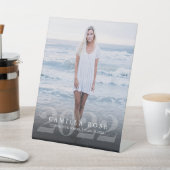 Bold Elegance 2022 Afstuderen Foto aankondiging Reclamebord Met Voetstuk (Insitu)