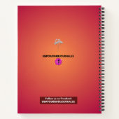 Bold & Empowering Vrouwendagboek Notitieboek (Achterkant)