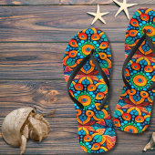 Bold Ethnic Mandala Teenslippers