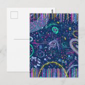 Bold Explorer: Abstract Maximalism  Briefkaart (Voorkant / Achterkant)