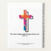 Bold Faith Inspirerend niet-gedateerde Planner (Achterkant)