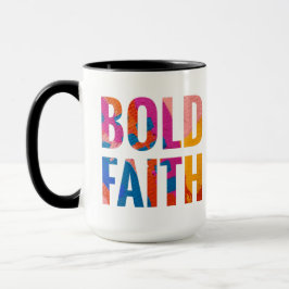 Bold Faith Multicolor Inspirerend Mok