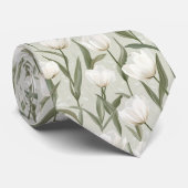 Bold Fathers Day Tulip Flower Stropdas (Opgerold)