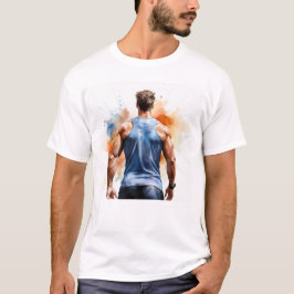 Bold Fitness Art - Gym en Motivatie inrichting T-shirt