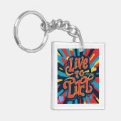 "Bold Fitness Journey" Sleutelhanger (Voorkant Links)