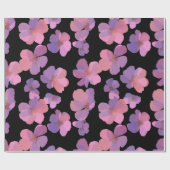 Bold Floral Spring Gift Wrap Cadeaupapier (Vlak)