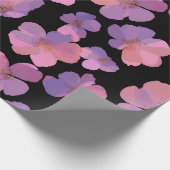 Bold Floral Spring Gift Wrap Cadeaupapier (Hoek)