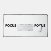 Bold Focus Quote | Black Typography Bureaumat (Keyboard & Muis)
