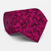 Bold Fuchsia Texture for Unapologetic Style Stropdas (Opgerold)