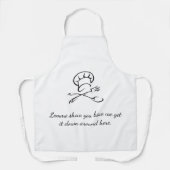 Bold & Funny Chef Schort (Voorkant)