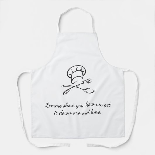 Bold & Funny Chef Schort (Voorkant)