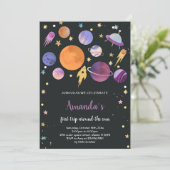 Bold Galaxy Theme voor kinderen Kaart (Staand voorkant)