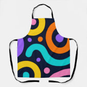 Bold Geometric Circles Schort (Voorkant)