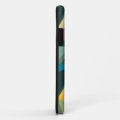 Bold Geometric Triangle Pattern IPhone Case (Achterkant/rechts)