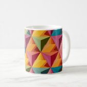 Bold Geometric Triangle Pattern  Koffiemok (Voorkant rechts)