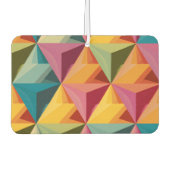 Bold Geometric Triangle Pattern Luchtverfrisser (Voorkant)