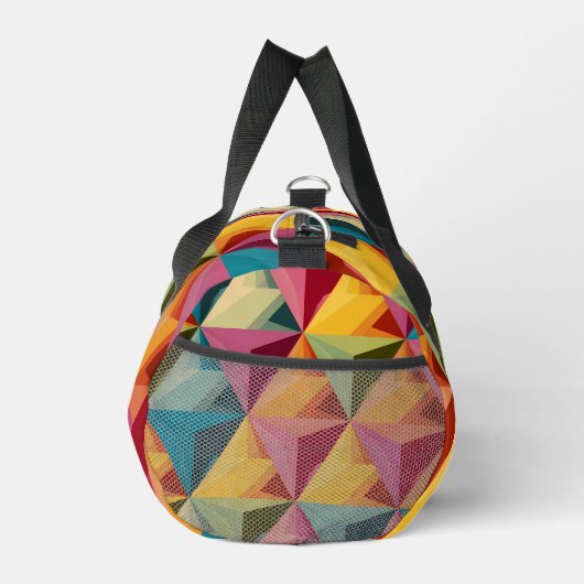Bold Geometric Triangle Pattern Plunjezak (Rechts)