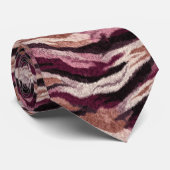 Bold Gift For Boyfriend Tiger Skin Stropdas (Opgerold)