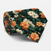 Bold Gifts For Husband Gardenias Floral Stropdas (Opgerold)