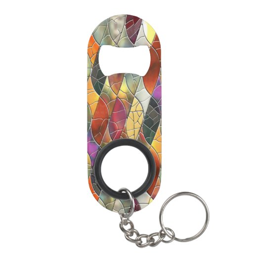 Bold Glas in lood Art Mini Flessenopener (Achterkant)