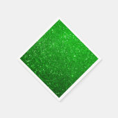 Bold Glitter Background - Green Servet (Hoek)