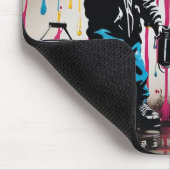 Bold Graffiti Kind Design Muismat (Hoek)