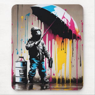Bold Graffiti Kind Design Muismat