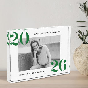 Bold Green Class van het Afstuderen 2025 Fotoblokken