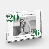 Bold Green Class van het Afstuderen 2025 Fotoblokken (Links)