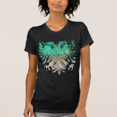Bold Griffin Turquoise Gold Black T-shirt (Voorkant)