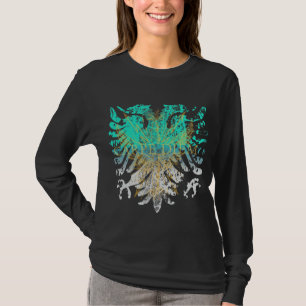 Bold Griffin Turquoise Gold op Black Carpe Diem T-shirt