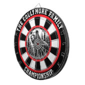 Bold Grizzly Target Forest Art Dartbord (Voorkant Rechts)