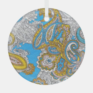 Bold Grungy Islamitisch Psychedelisch Ornament