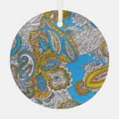 Bold Grungy Islamitisch Psychedelisch Ornament (Achterkant)