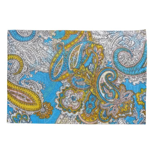 Bold Grungy Islamitisch Psychedelisch Ornament Kussensloop (Achterkant)