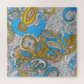 Bold Grungy Islamitisch Psychedelisch Ornament Legpuzzel (Horizontaal)