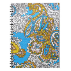 Bold Grungy Islamitisch Psychedelisch Ornament Notitieboek