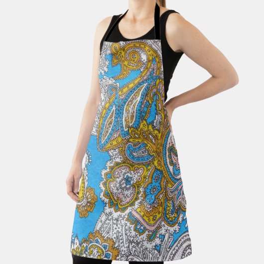 Bold Grungy Islamitisch Psychedelisch Ornament Schort (Insitu)