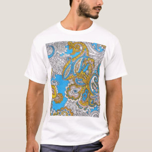 Bold Grungy Islamitisch Psychedelisch Ornament T-shirt