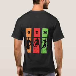 Bold GYM Silhouette T-Shirt. T-shirt