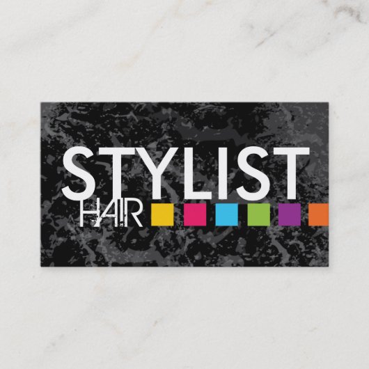 Bold Hair Salon Visitekaartje (Voorkant)