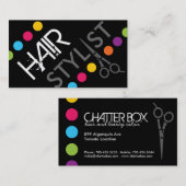 Bold Hair Stylist Visitekaartje (Voorkant / Achterkant)