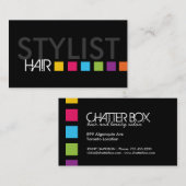 Bold Hair Stylist Visitekaartje (Voorkant / Achterkant)