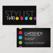 Bold Hair Stylist Visitekaartje (Voorkant / Achterkant)
