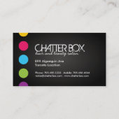 Bold Hair Stylist Visitekaartje (Achterkant)