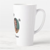 Bold Happy 60th Birthday Photo Latte Mok (Rechts)