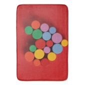 Bold Heart Badmat - Pluche Design (Voorkant Verticaal)