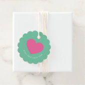 BOLD heldere kleurrijke MODERNE kerstvakantie Bedankjes Labels (In situ)