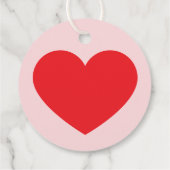 BOLD heldere kleurrijke MODERNE kerstvakantie Bedankjes Labels (Achterkant)